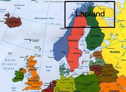 Map of Northern Europe